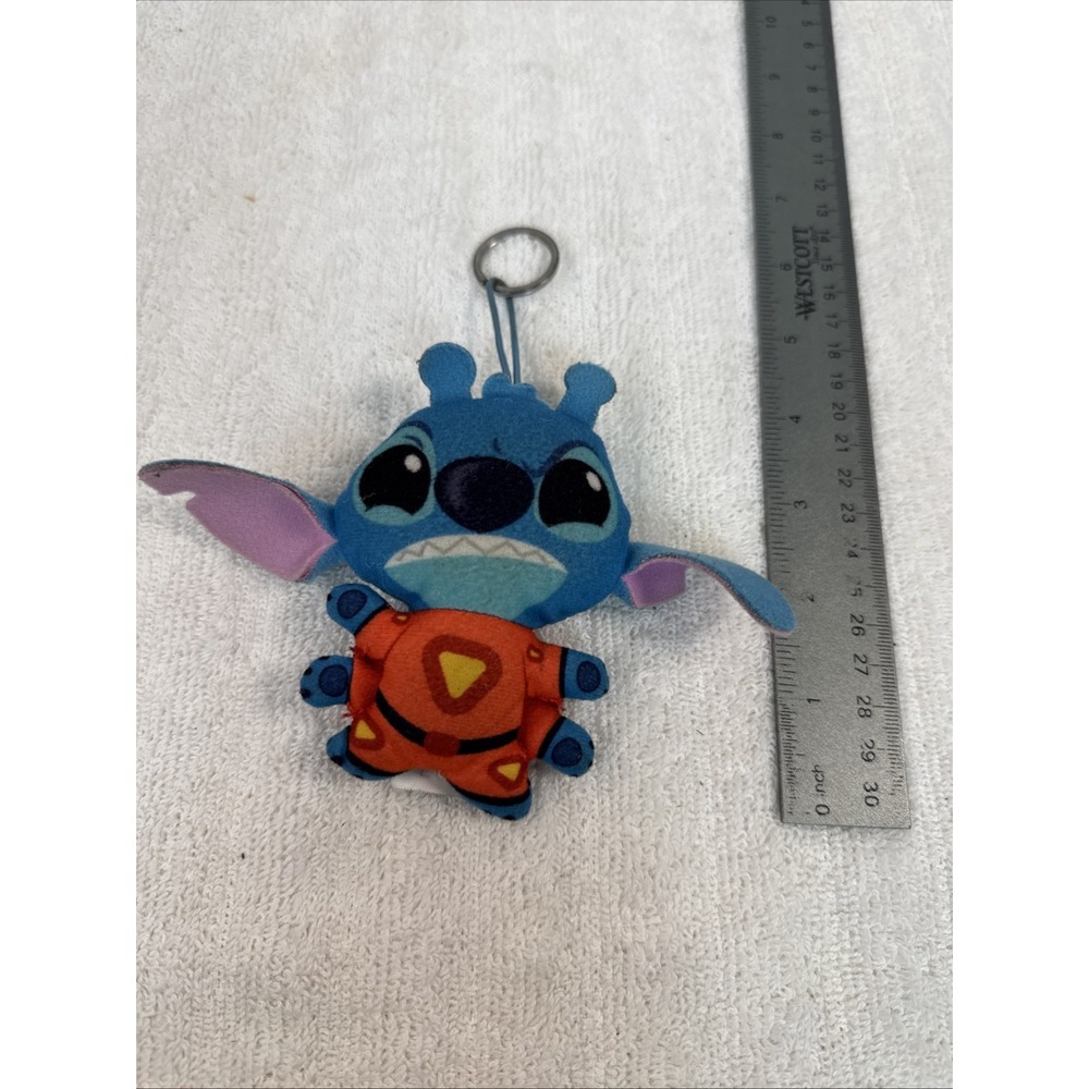 2022 McDonalds Happy Meal Toy Disney Stitch Experiment 626 Plush Keychain #2